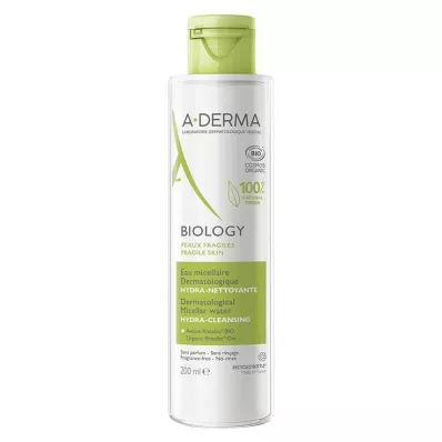 A-DERMA Biology Eau micellaire pour le visage, 200 ml