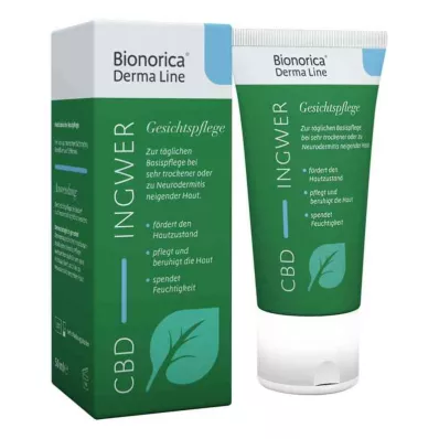 BIONORICA Derma Line Gingembre-CBD Soin du visage Cr., 50 ml BIONORICA Derma Line Gingembre-CBD Soin du visage Cr., 50 ml