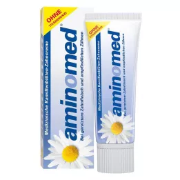 AMINOMED Dentifrice aux fleurs de camomille sans dioxyde de titane, 75 ml