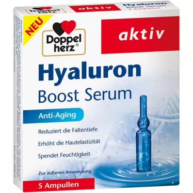 DOPPELHERZ Ampoules de sérum Hyaluron Boost, 5 pces