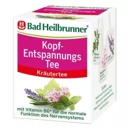 BAD HEILBRUNNER Tisane relaxante pour la tête, 8 sachets-filtres