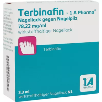 TERBINAFIN-1A Pharma Nagell.g.Nagelpilz 78,22mg/ml, 3.3 ml