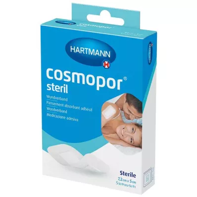 COSMOPOR Pansement stérile 5x7,2 cm OTC, 5 pces