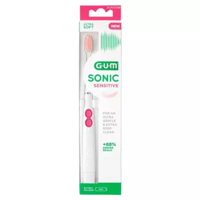 GUM SONIC SENSITIVE Brosse à dents sonique, 1 pc