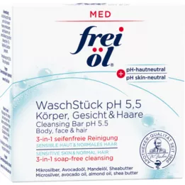 FREI ÖL WaschStück pH 5,5 corps visage cheveux, 90 g