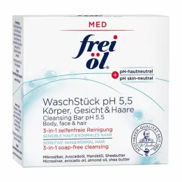 FREI ÖL WaschStück pH 5,5 corps visage cheveux, 90 g