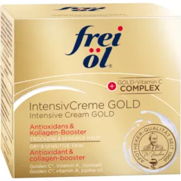 FREI ÖL Crème intensive hydrolipidique dorée, 50 ml