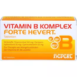 VITAMIN B KOMPLEX forte Hevert comprimés, 60 pc