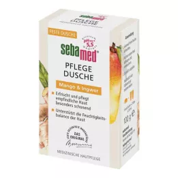 SEBAMED Douche de soin à la mangue &amp; Gingembre solide, 100 g