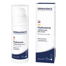 DERMASENCE Émulsion de soin de jour Hyalusome LSF 50, 50 ml