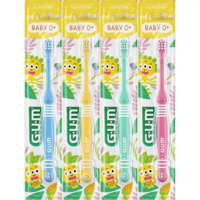 GUM Brosse à dents pour bébé 0-2 ans, 1 pc