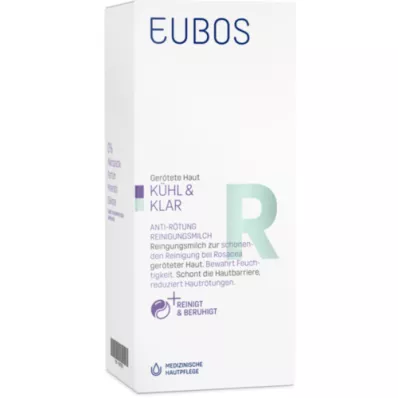 EUBOS KÜHL &amp; KLAR Lait nettoyant anti-rougeurs, 150 ml