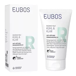 EUBOS KÜHL &amp; KLAR Lait nettoyant anti-rougeurs, 150 ml