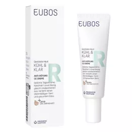 EUBOS KÜHL &amp; KLAR Anti-rougeurs CC Crème LSF 50, 30 ml