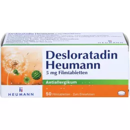 DESLORATADIN Heumann 5 mg comprimés pelliculés, 50 pc