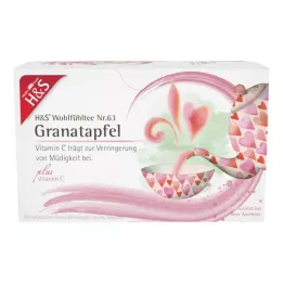 H&amp;S Grenade avec vitamine C Sachets filtres, 20X2 g