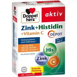 DOPPELHERZ Comprimés Zinc+Histidine à libération prolongée, 100 Comprimés
