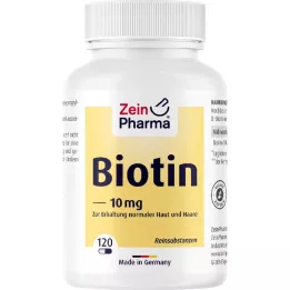 BIOTIN Gélules de 10 mg hautement dosées, 120 gélules