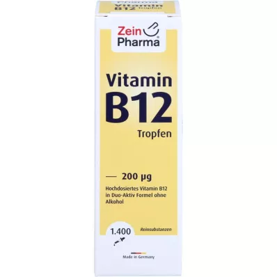 VITAMIN B12 200 μg gouttes pour voie orale, 50 ml