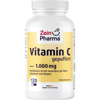 VITAMIN C KAPSELN 1000 mg tamponné, 120 pc