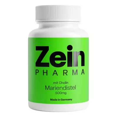 Chardon-Marie 500mg avec choline de ZEINpharma (100 pièces) Chardon-Marie 500mg avec choline de ZEINpharma (100 pièces)