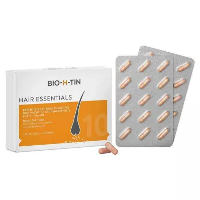 BIO-H-TIN Capsules de micronutriments Hair Essentials, 30 capsules