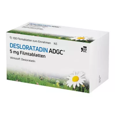 Desloratadine-ADGC 5 mg comprimés pelliculés, 100 pc