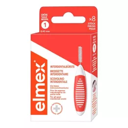 ELMEX Brosses interdentaires ISO Gr.1 0,45 mm orange, 8 pces