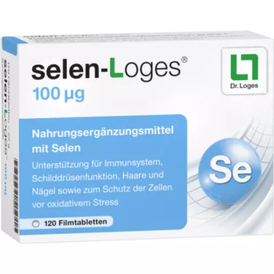 SELEN-LOGES 100 μg comprimés pelliculés, 120 comprimés