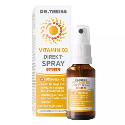 Dr. Theiss Vitamine D3 Spray direct, 20 ml