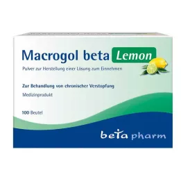 MACROGOL Bêta Lemon Plv.pour la fabrication dune suspension buvable, 100 pc