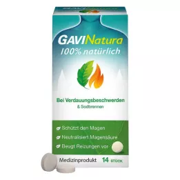 Pastilles GAVINatura pour indigestion &amp; brûlures destomac, 14 pc