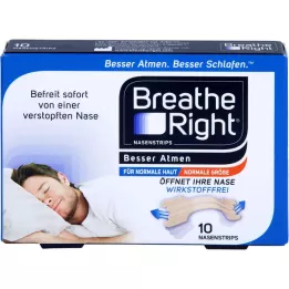 BESSER Atmen Breathe Right nasal normal beige, 10 pces