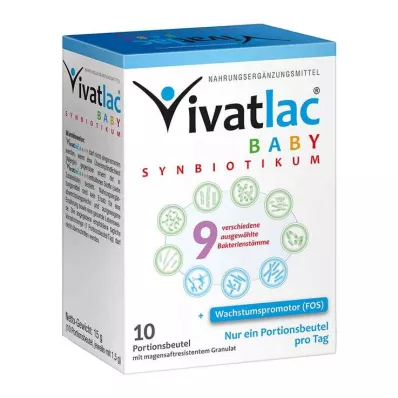 VIVATLAC BABY SYNBIOTIKUM Sachet de 10 pièces VIVATLAC BABY SYNBIOTIKUM Sachet de 10 pièces