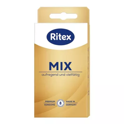 RITEX Préservatifs Mix, 8 pcs RITEX Préservatifs Mix, 8 pcs