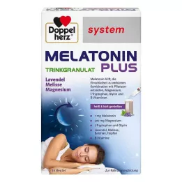 DOPPELHERZ Melatonin Plus, granulés à boire system Btl, 30 pc