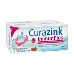 CURAZINK Comprimés à sucer ImmunPlus, 100 pcs