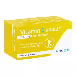 VITAMIN C AXICUR 200 mg Comprimés pelliculés, 100 pc