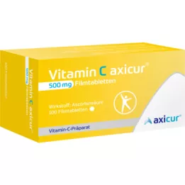 VITAMIN C AXICUR 500 mg Comprimés pelliculés, 100 pc