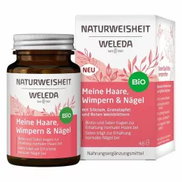 WELEDA Sagesse naturelle Mes cheveux Cils&amp;Ongles Kps, 46 Pcs