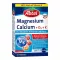 Abbey Magnésium Calcium + D + K comprimés, 42 pc