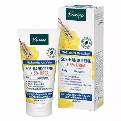 KNEIPP SOS-Crème pour les mains+5% urée onagre, 50 ml