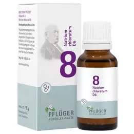 BIOCHEMIE Pflüger 8 Natrium chloratum D 6 globules, 15 g