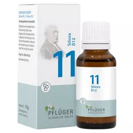 BIOCHEMIE Pflüger 11 Silicea D 12 globules, 15 g