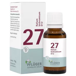 BIOCHEMIE Pflüger 27 Kalium bichromicum D 12 globes, 15 g