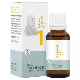 BIOCHEMIE Pflüger 1 Calcium fluoratum D 12 globules, 15 g