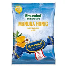 EM-EUKAL Bonbons au miel de manuka fourrés au sucre, 75 g