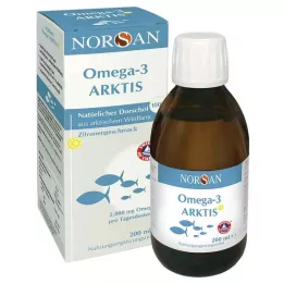 NORSAN Omega-3 Arctique avec vitamine D3 liquide, 200 ml