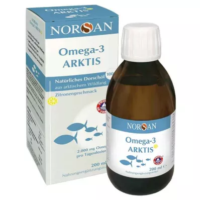 Norsan Omega-3 Arctic avec liquide de vitamine D3, 200 ml