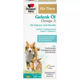 DOPPELHERZ pour animaux Huile darticulation pour chiens/chats, 250 ml